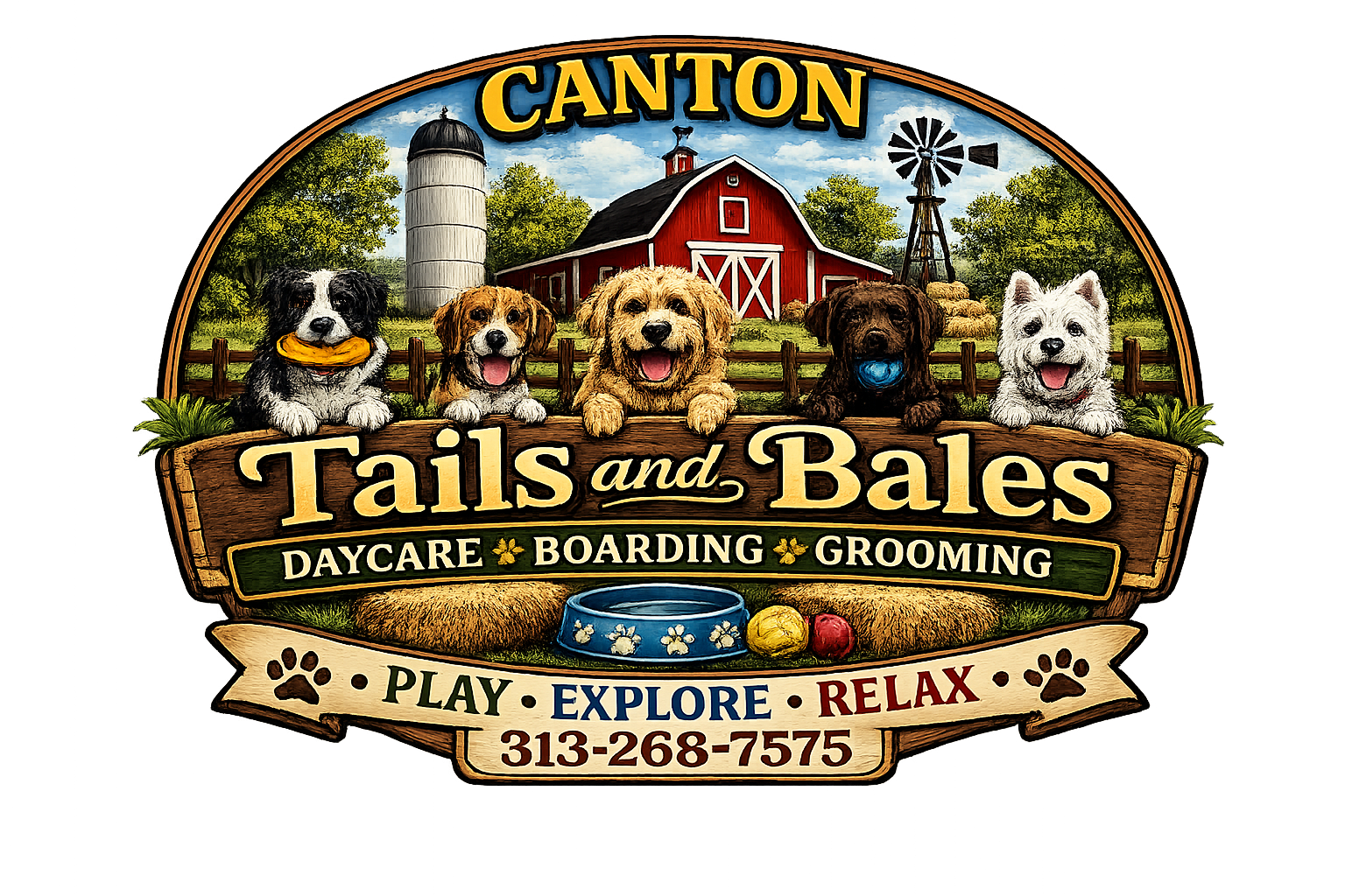 Canton Tails And Bales Daycare and Boarding — photo