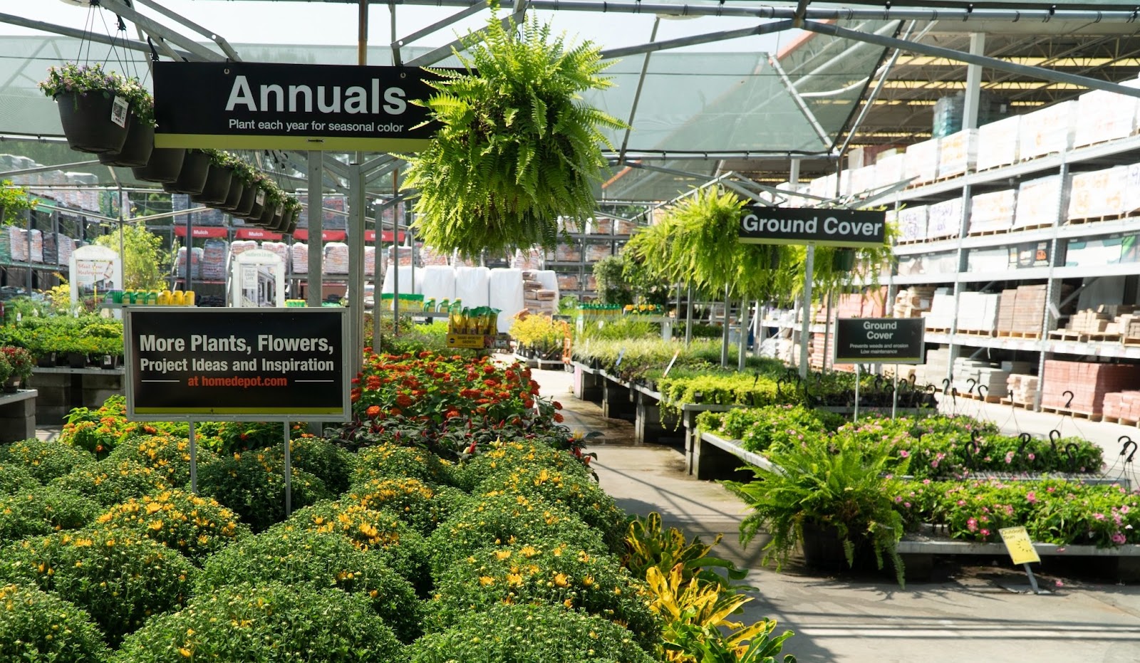 Garden Center at The Home Depot in Canton Township