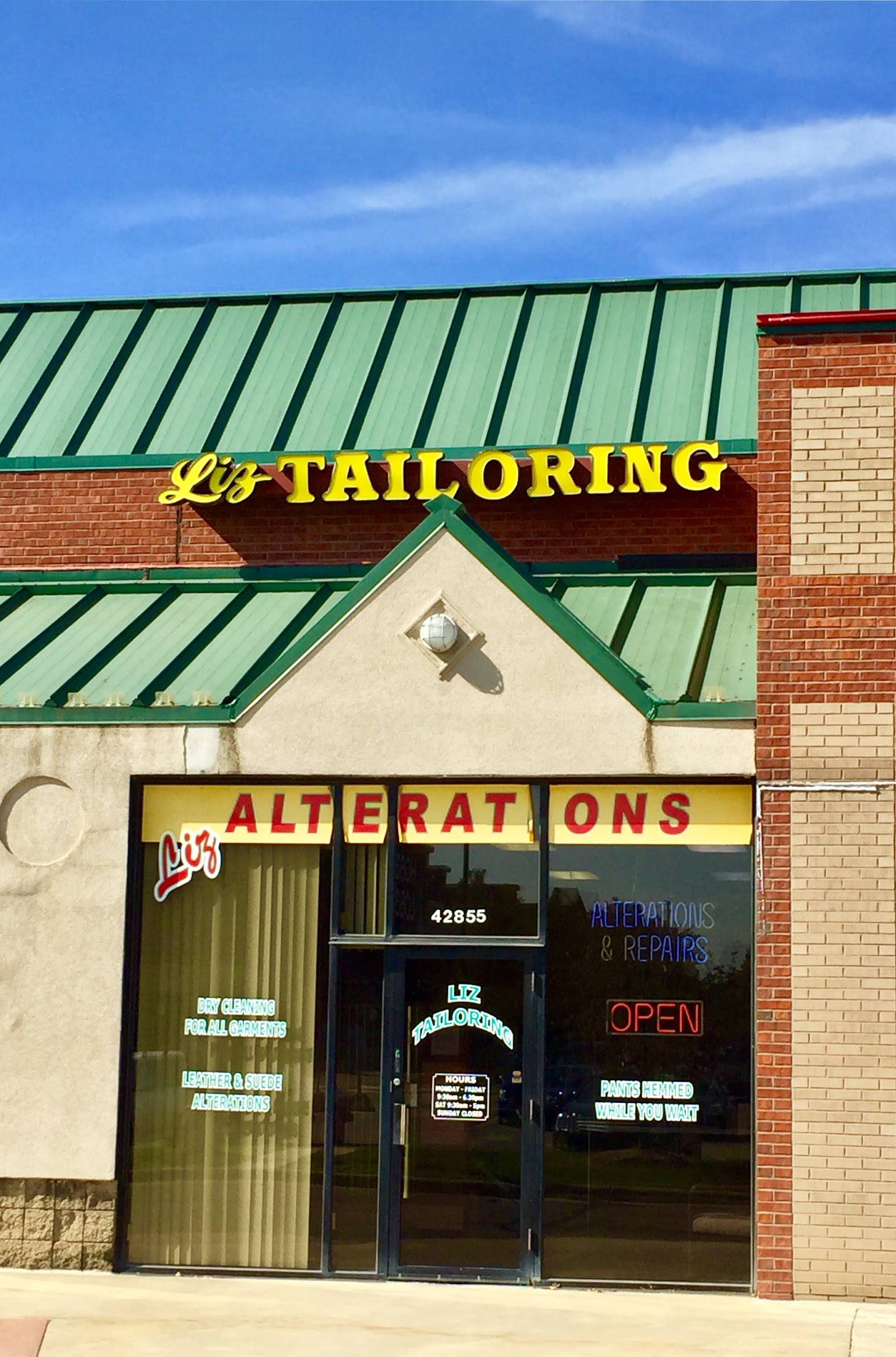 Liz Tailoring — photo